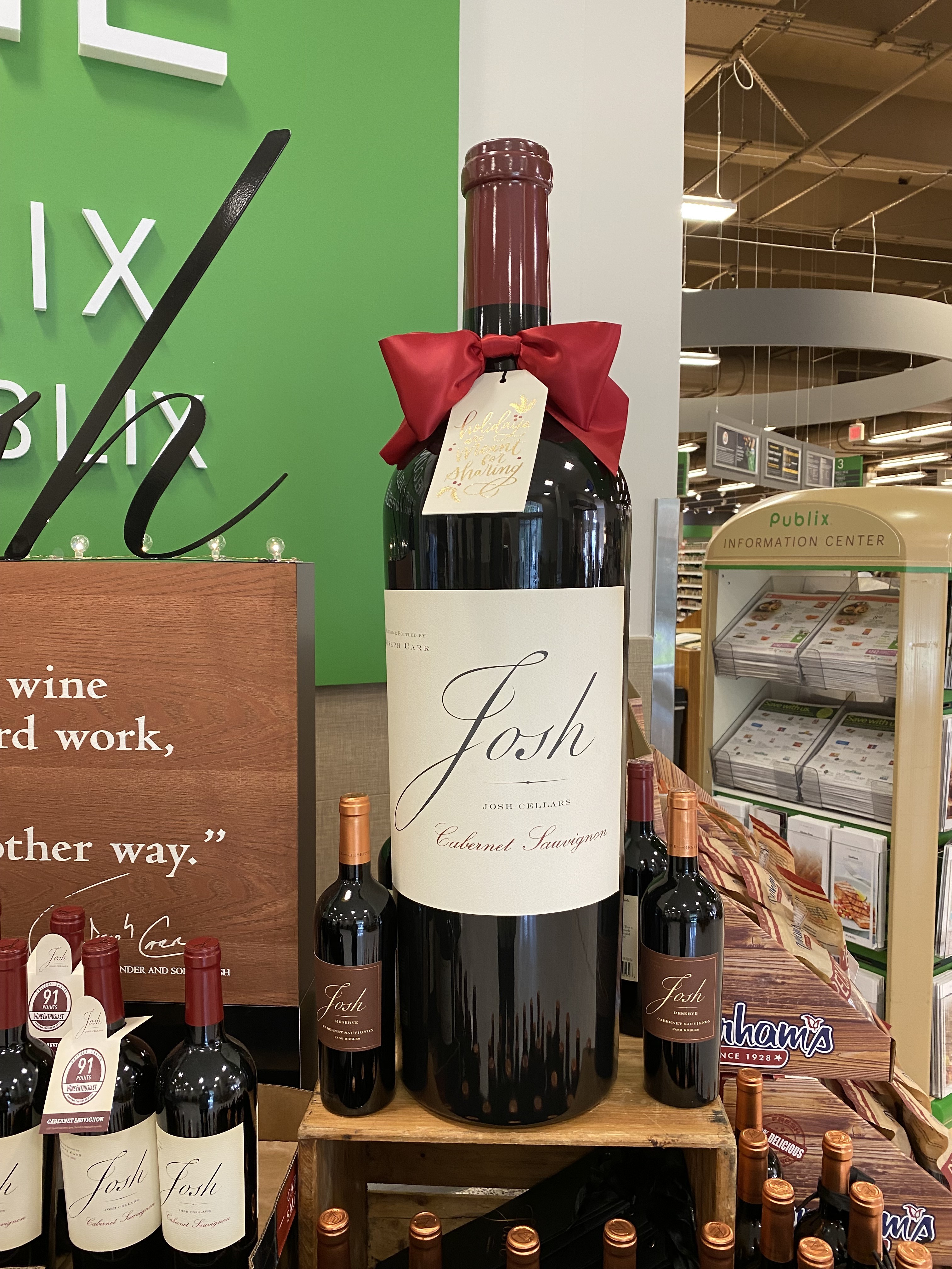 Melchizedek 30 liter wine bottle